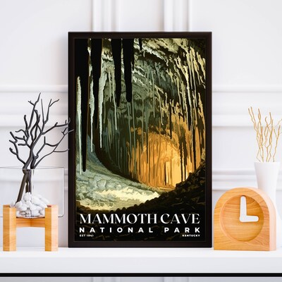Mammoth Cave National Park Poster, Travel Art, Office Poster, Home Decor | S3 - image5